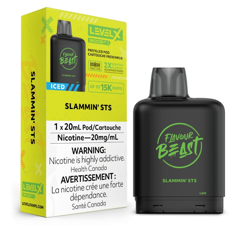 Level X Boost G2 25K Flavour Beast – Slammin’ STS Iced