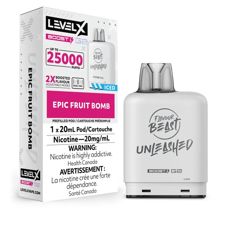 Level X Boost G2 25K Unleashed – Epic Fruit Bomb