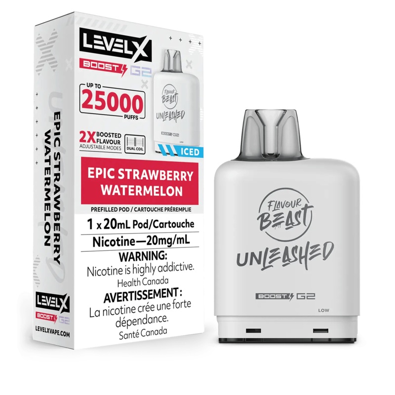 Level X Boost G2 25K Unleashed – Epic Strawberry Watermelon