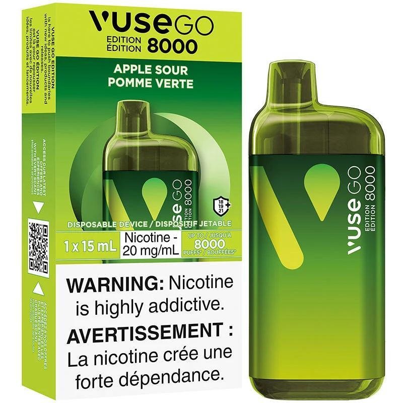 Vuse Go 8000 – Apple Sour