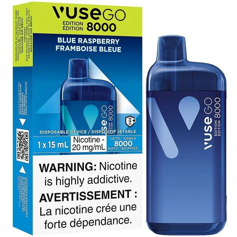 Vuse Go 8000 – Blue Raspberry (Blueberry Raspberry)