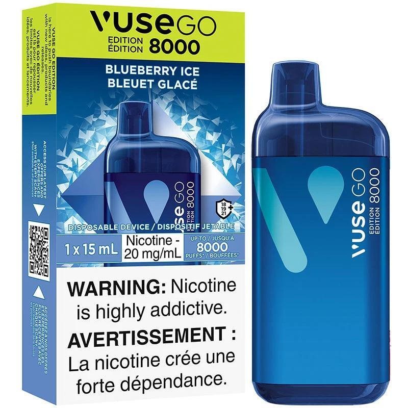 Vuse Go 8000 – Blueberry Ice