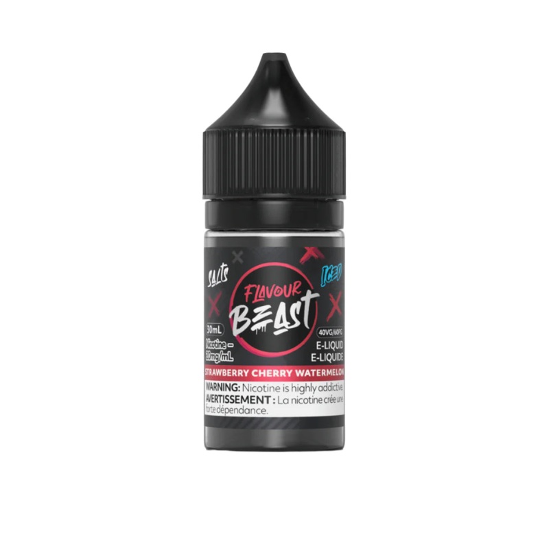 Flavour Beast – Strawberry Cherry Watermelon Iced 30 ml Salt