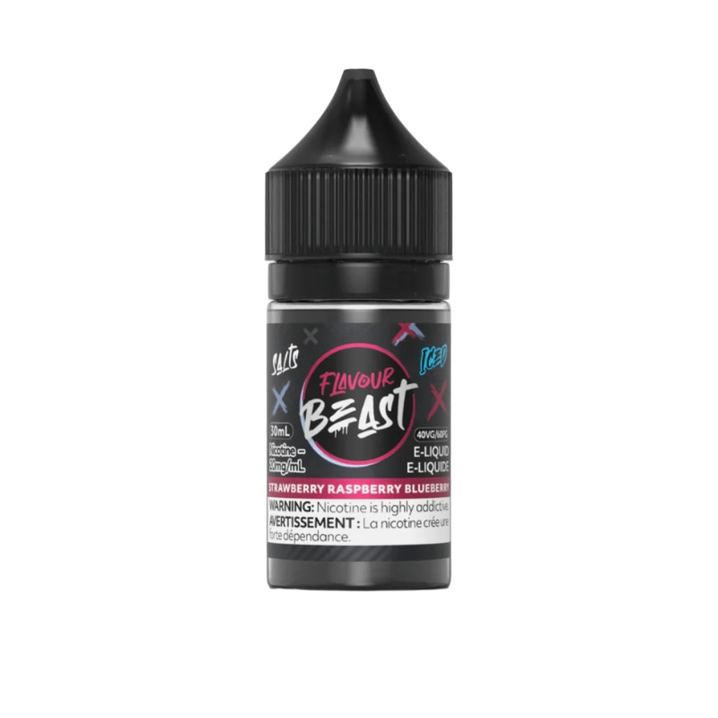 Flavour Beast – Strawberry Raspberry Blueberry Iced 30 ml Salt