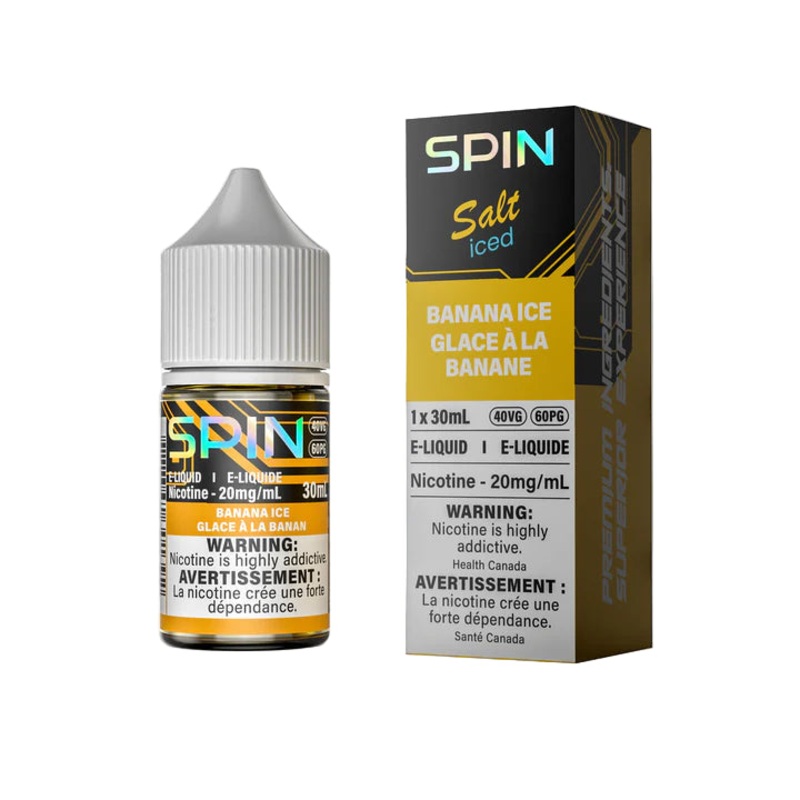 SPIN – Banana Ice 30 ml Salt|20 MG