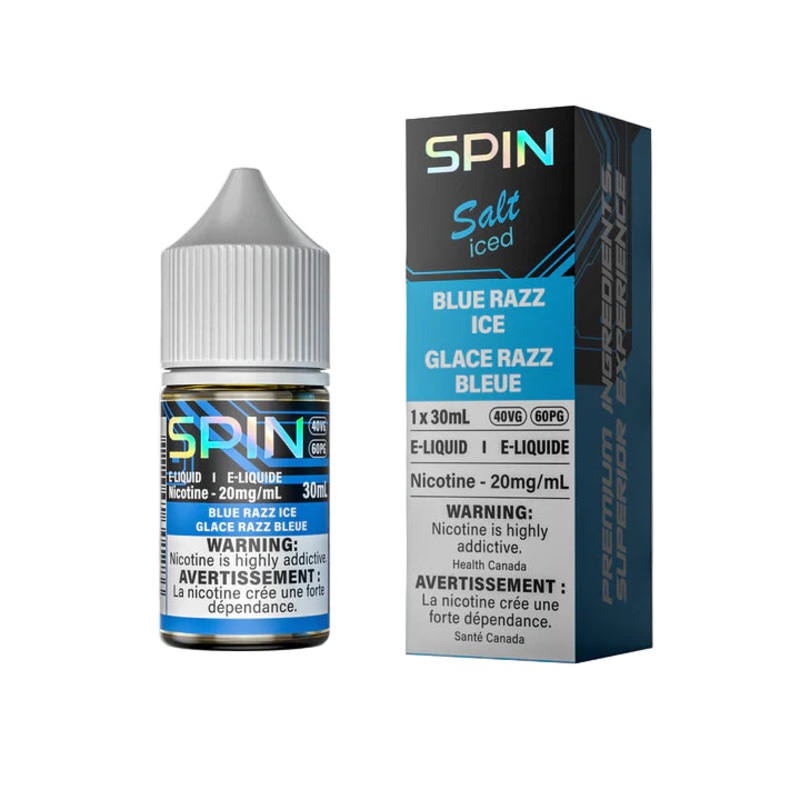 SPIN – Blue Razz Ice 30 ml Salt