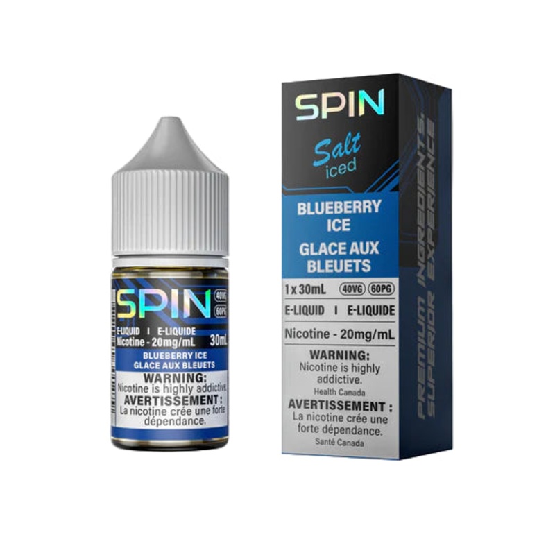 SPIN – Blueberry Ice 30 ml Salt