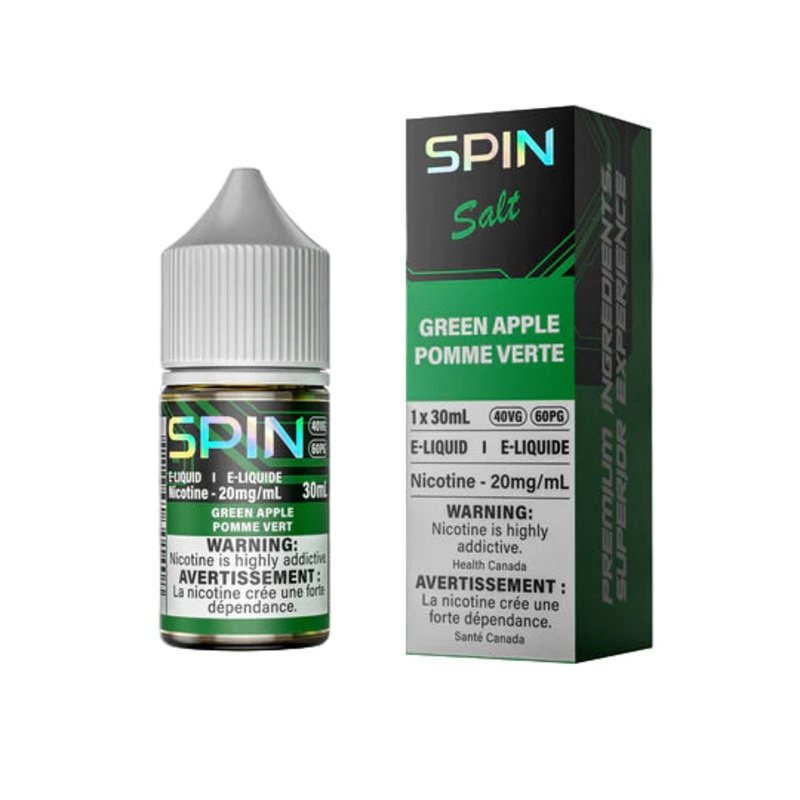 SPIN – Green Apple 30 ml Salt|20 MG
