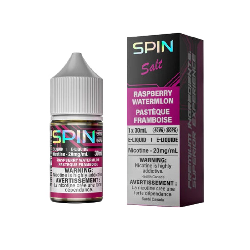 SPIN – Raspberry Watermelon 30 ml Salt