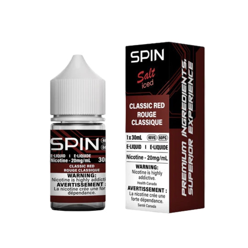 SPIN – Refresh Series – Classic Red 30 ml Salt