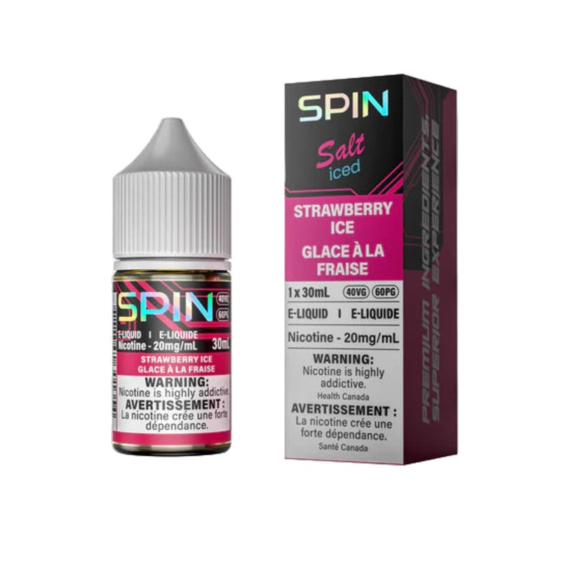 SPIN – Strawberry Ice 30 ml Salt