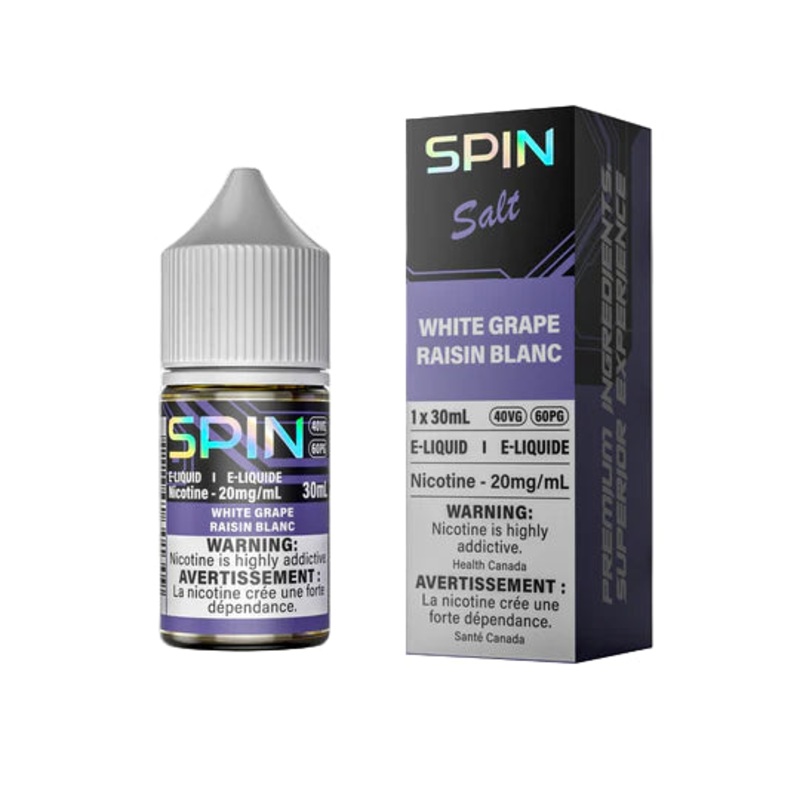 SPIN – White Grape 30 ml Salt|20 MG
