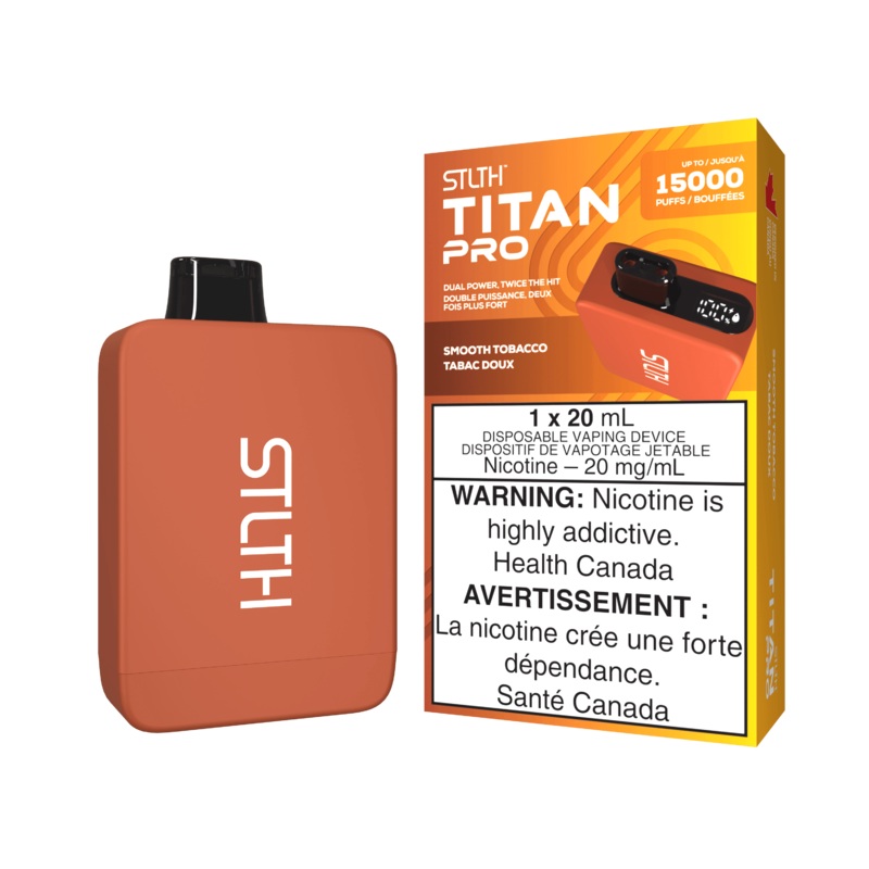 STLTH Titan Pro – Smooth Tobacco