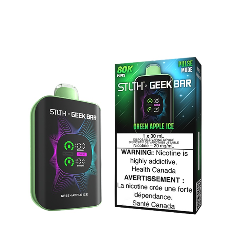 STLTH x Geek Bar – Green Apple Ice