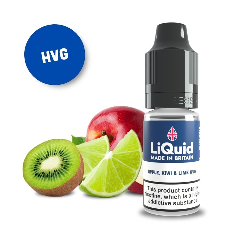 Apple, Kiwi & Lime HVG Vape Juice