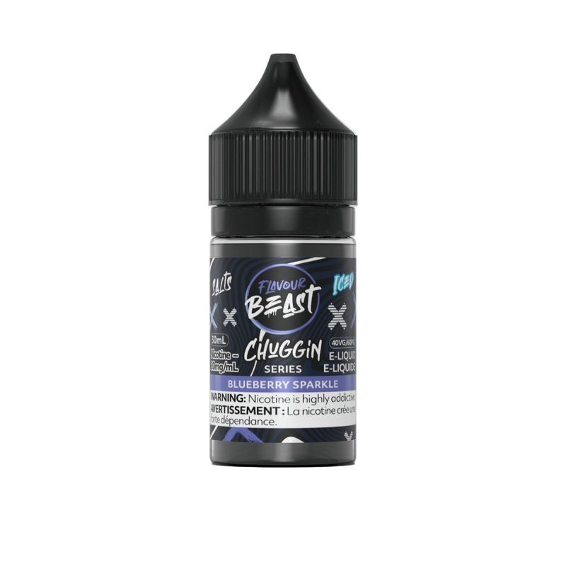 Flavour Beast Chuggin Series – Blueberry Sparkle Iced 30 ml Salt