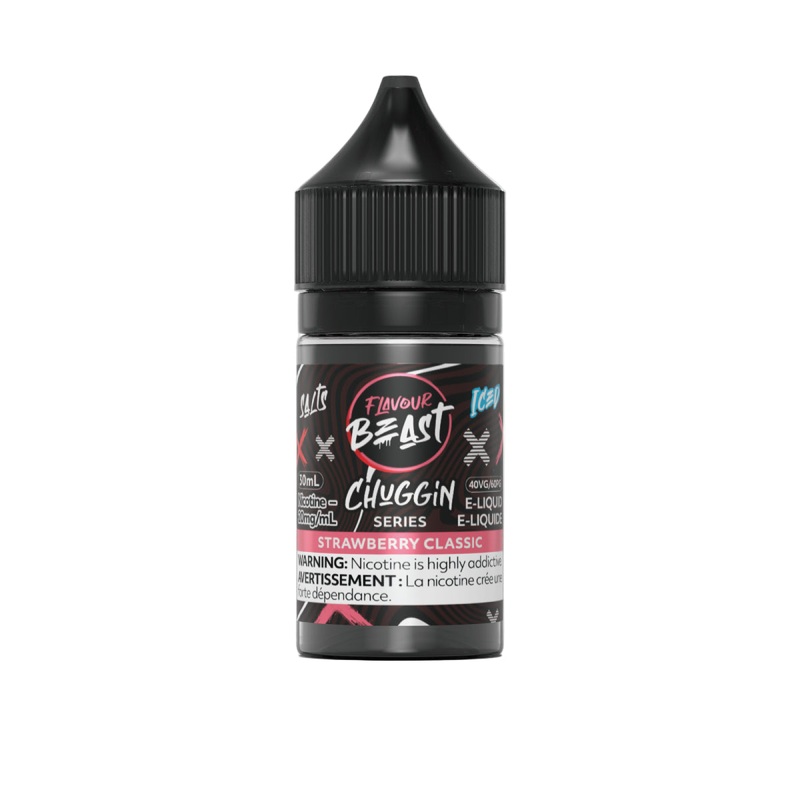 Flavour Beast Chuggin Series – Strawberry Classic Iced 30 ml Salt