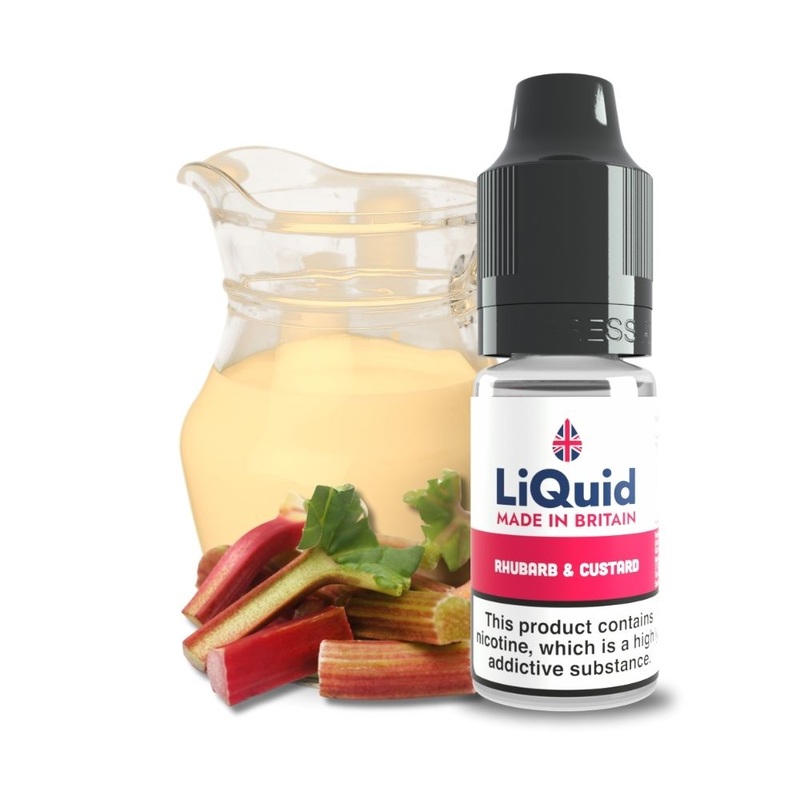 Rhubarb & Custard Vape Juice|3mg|6mg|12mg