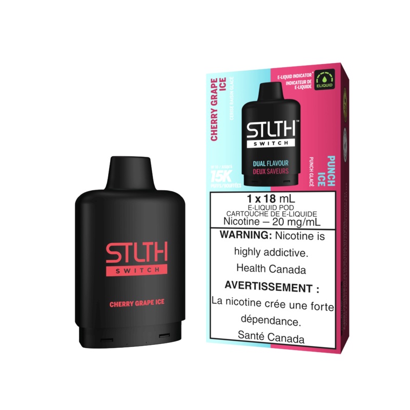 STLTH Switch – Cherry Grape Ice & Punch Ice