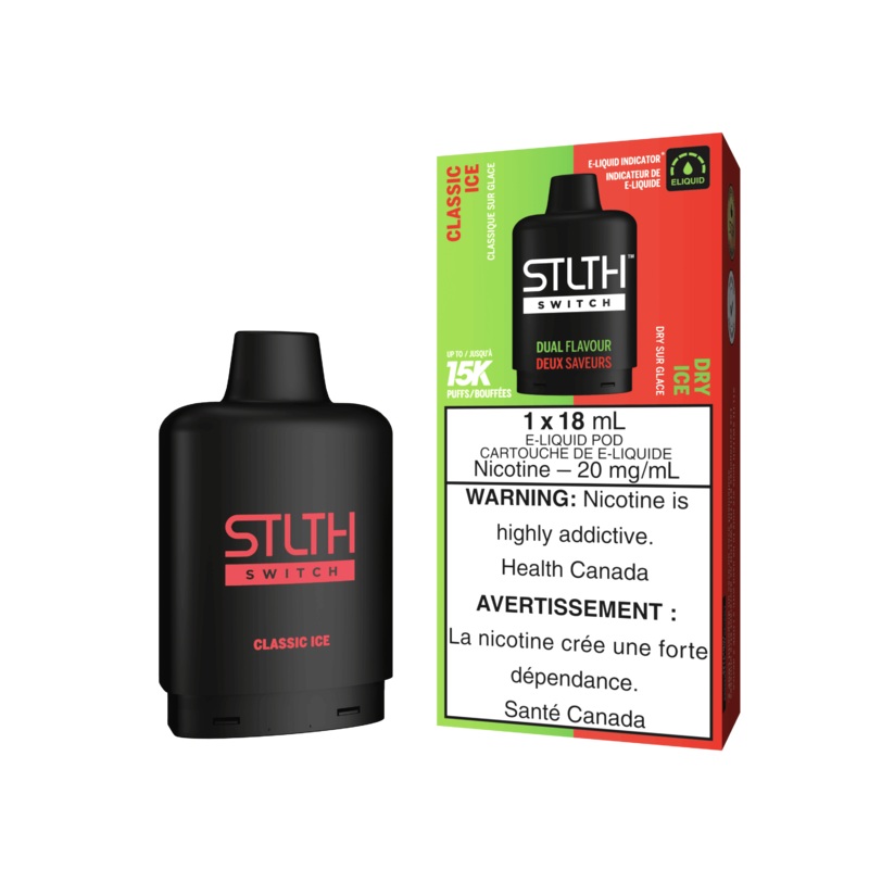 STLTH Switch – Classic Ice & Dry Ice