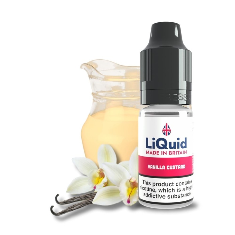 Vanilla Custard Vape Juice|3mg|6mg|12mg|18mg
