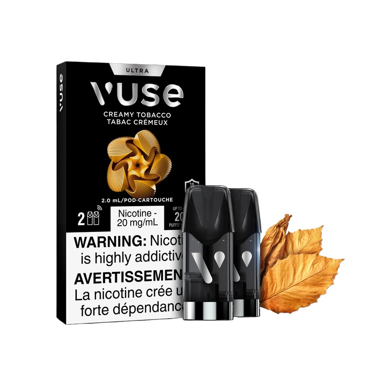 Vuse Ultra Pods – Creamy Tobacco (PROV)