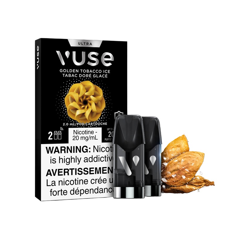Vuse Ultra Pods – Golden Tobacco Ice (PROV)