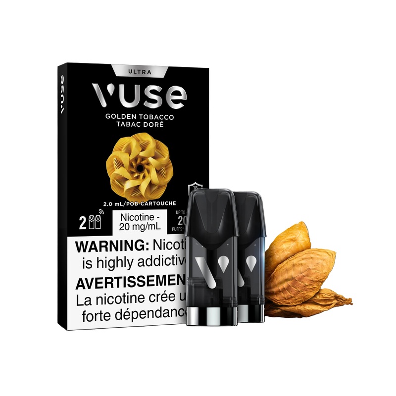 Vuse Ultra Pods – Golden Tobacco (PROV)