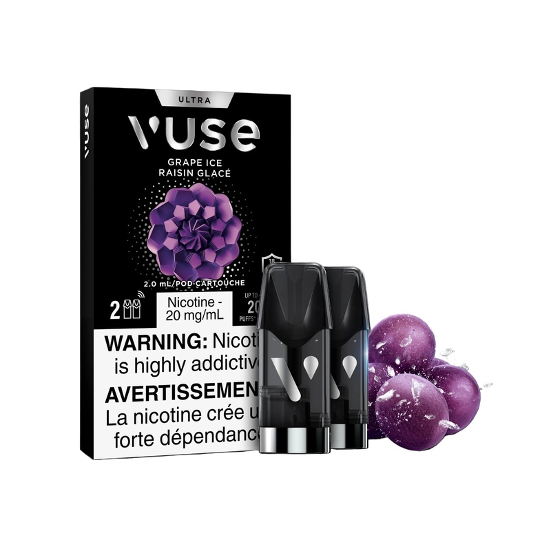 Vuse Ultra Pods – Grape Ice (PROV)