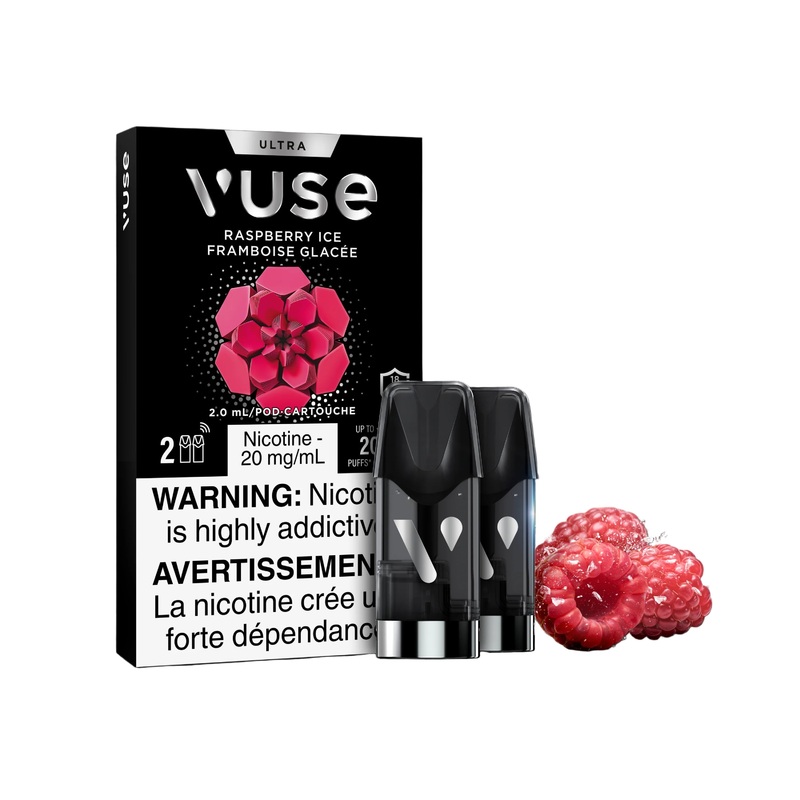 Vuse Ultra Pods – Raspberry Ice (PROV)