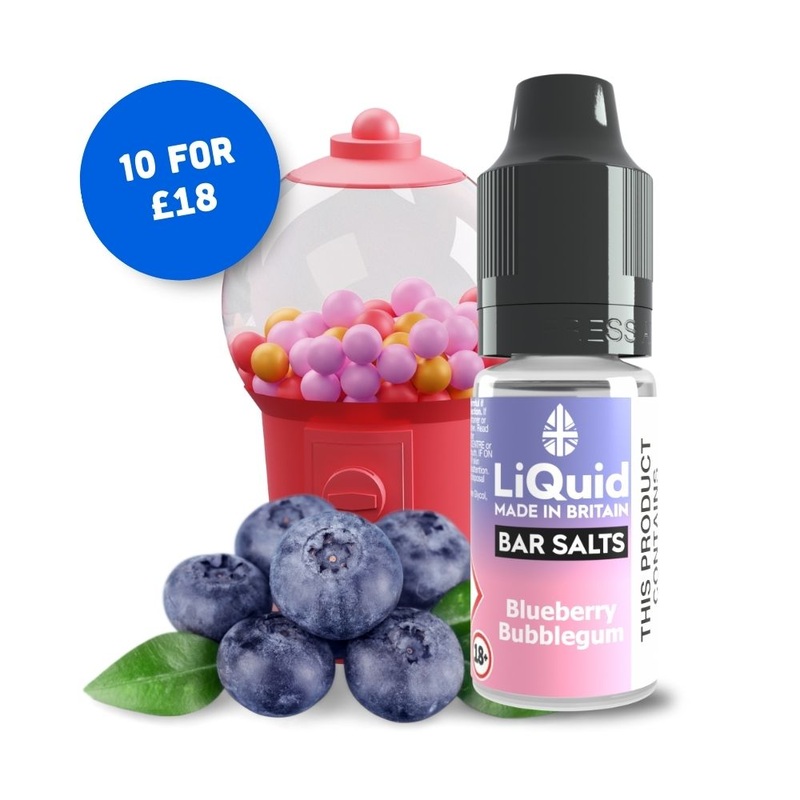 Blueberry Bubblegum – Nicotine Salt Vape Juice