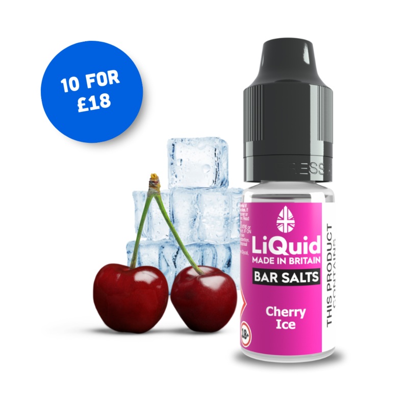 Cherry Ice – Nicotine Salt Vape Juice