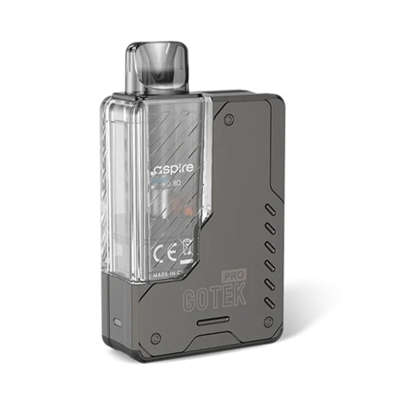 Aspire Gotek Pro Pod Vape Kit|Gun Metal|Stainless Steel|Titanium|Rose Gold