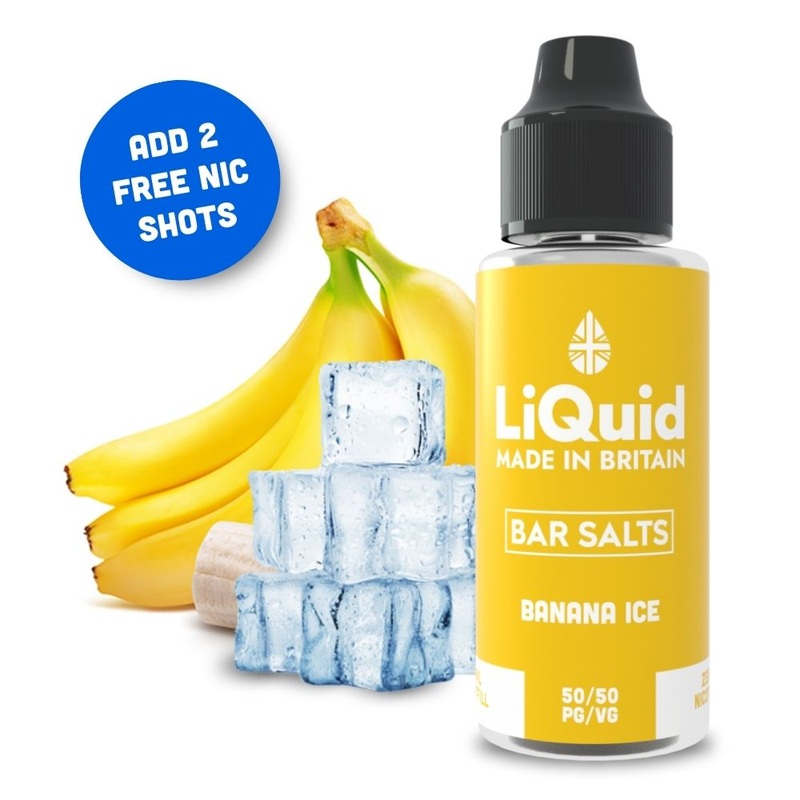 Banana Ice Bar Salts Shortfill Vape Juice – 100ml