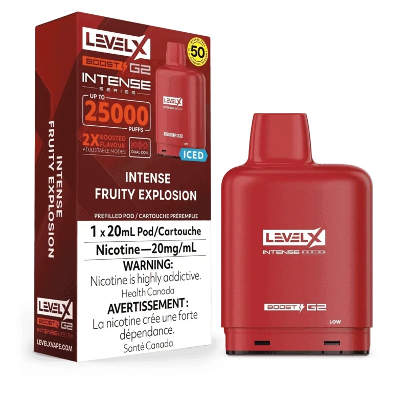 Level X Boost G2 25K Intense – Fruity Explosion