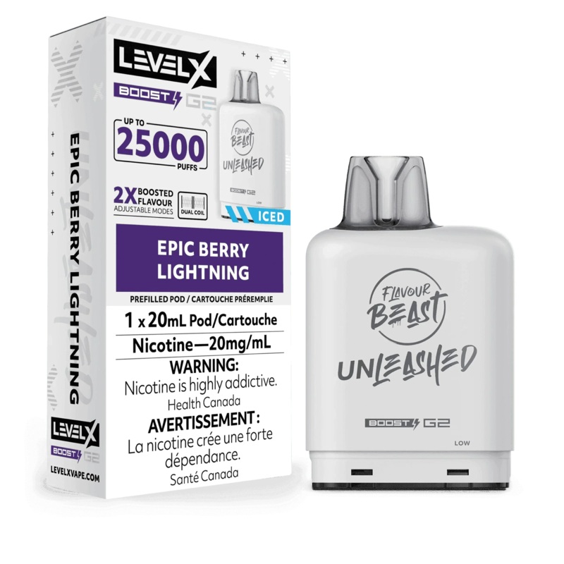 Level X Boost G2 25K Unleashed – Epic Berry Lightning