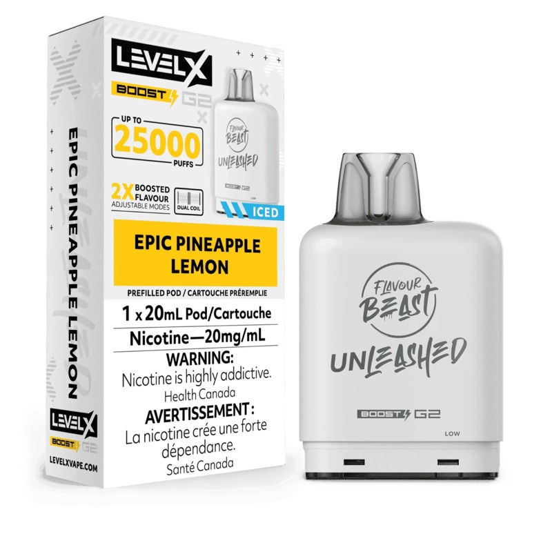 Level X Boost G2 25K Unleashed – Epic Pineapple Lemon