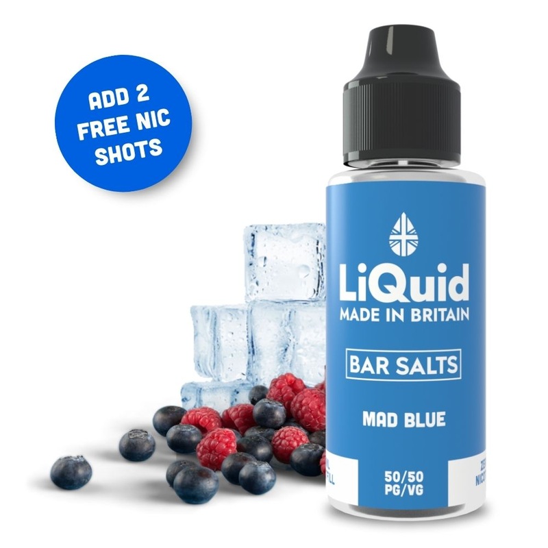 Mad Blue Shortfill 100ml|0mg