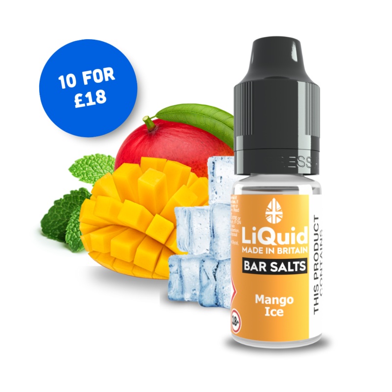 Mango Ice – Nicotine Salt Vape Juice