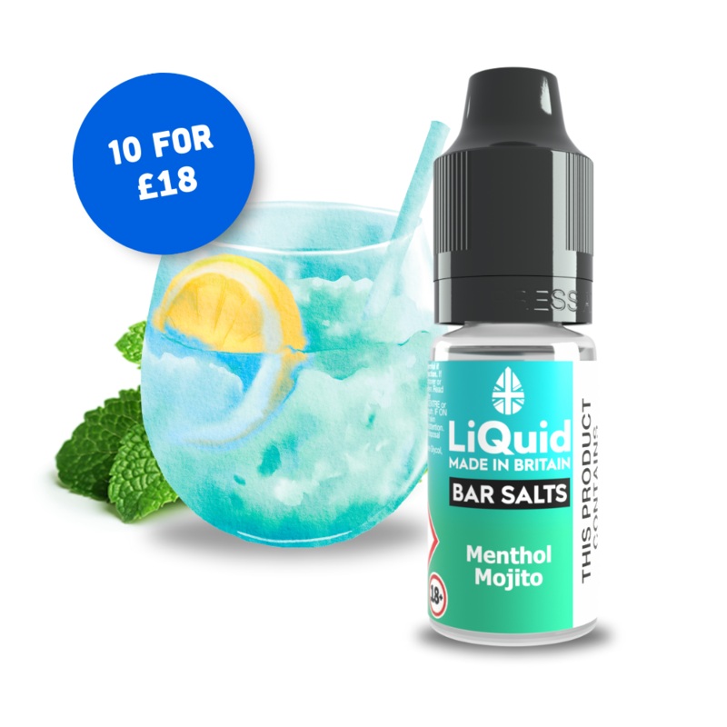Menthol Mojito – Nicotine Salt Vape Juice