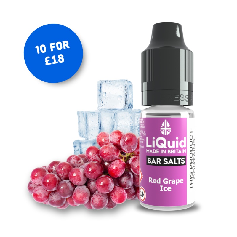 Red Grape Ice – Nicotine Salt Vape Juice
