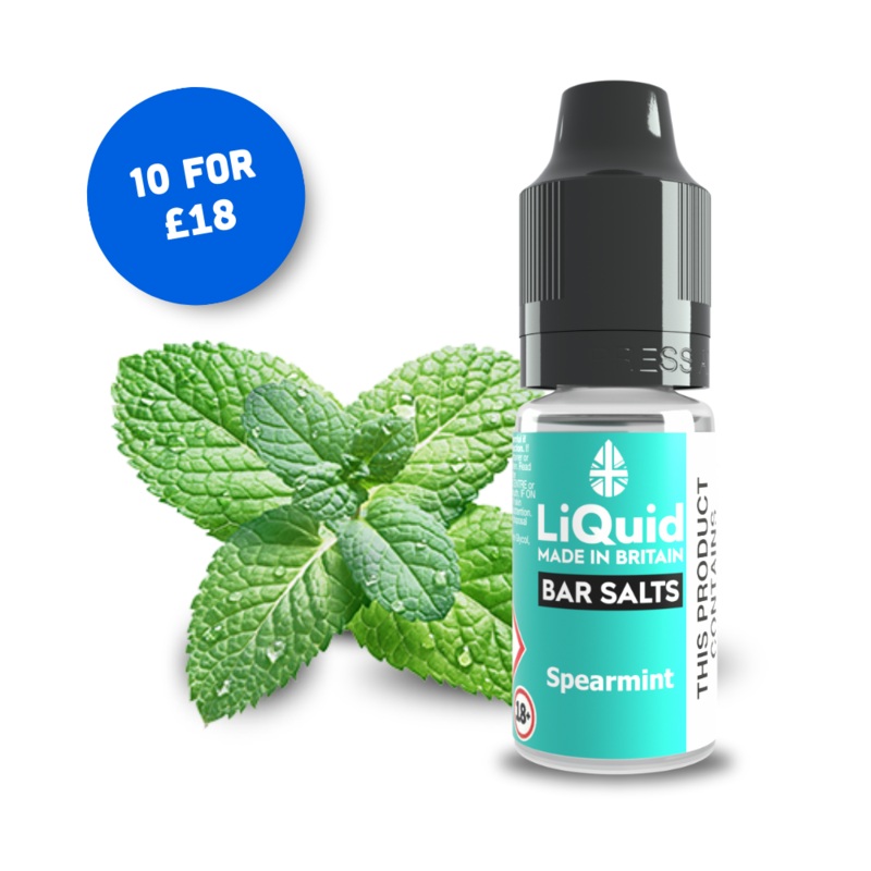 Spearmint – Nicotine Salt Vape Juice