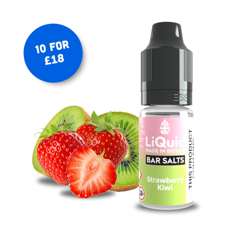 Strawberry Kiwi – Nicotine Salt Vape Juice