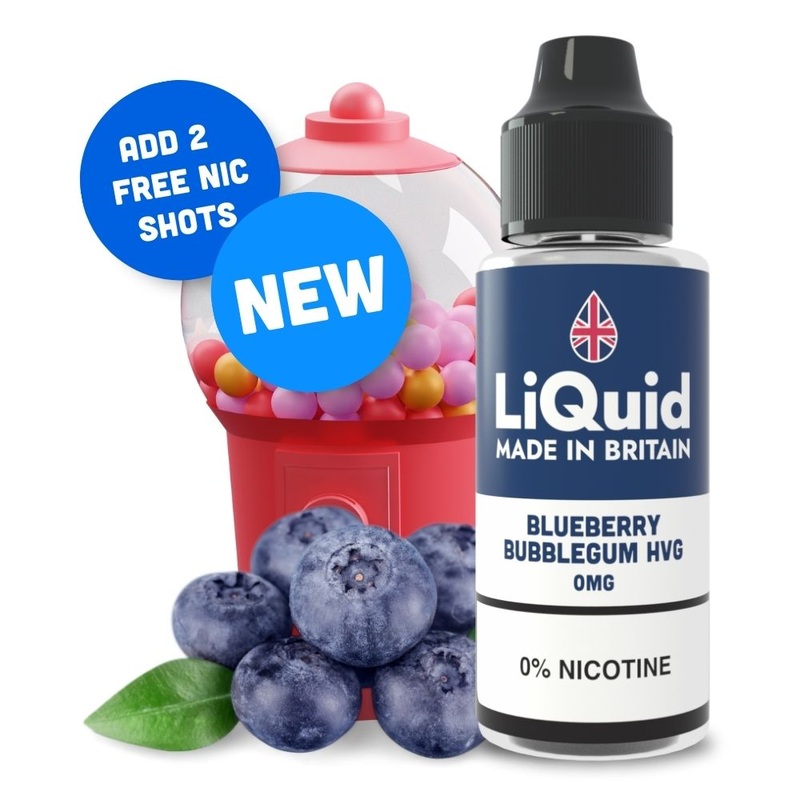Blueberry Bubblegum HVG Shortfill 100ml