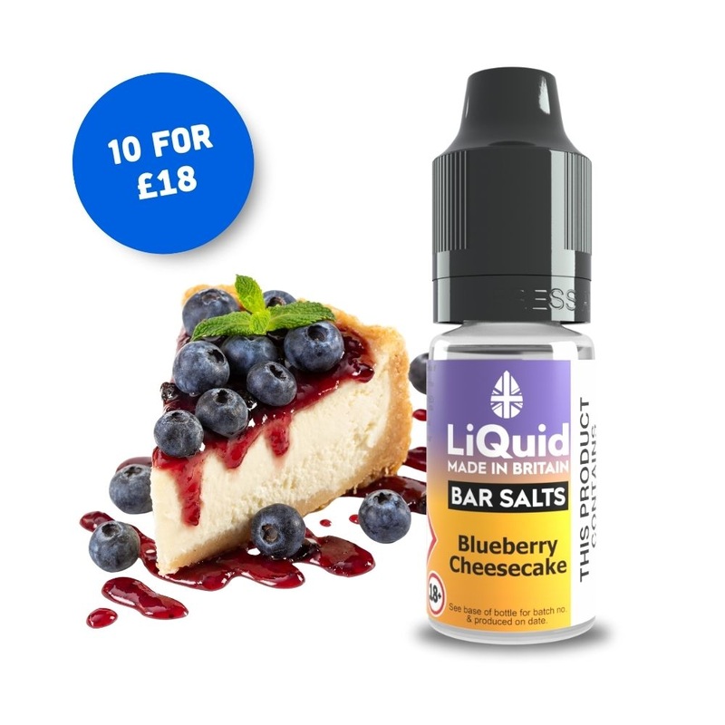 Blueberry Cheesecake – Nicotine Salt Vape Juice
