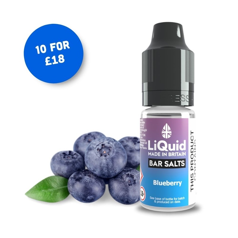 Blueberry – Nicotine Salt Vape Juice