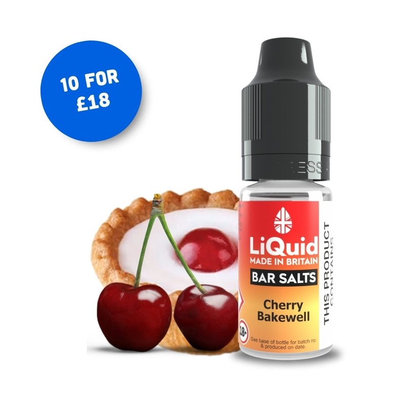 Cherry Bakewell – Nicotine Salt Vape Juice