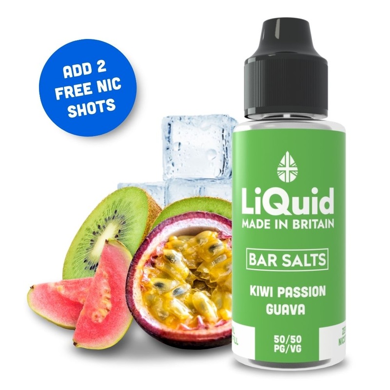 Kiwi Passion Guava Ice Shortfill 100ml