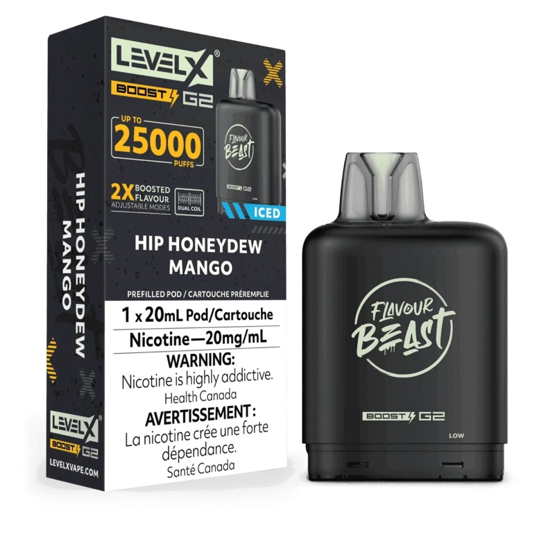 Level X Boost G2 25K Flavour Beast – Hip Honeydew Mango