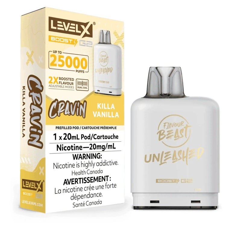 Level X Boost G2 25K Unleashed – Cravin’ Killa Vanilla